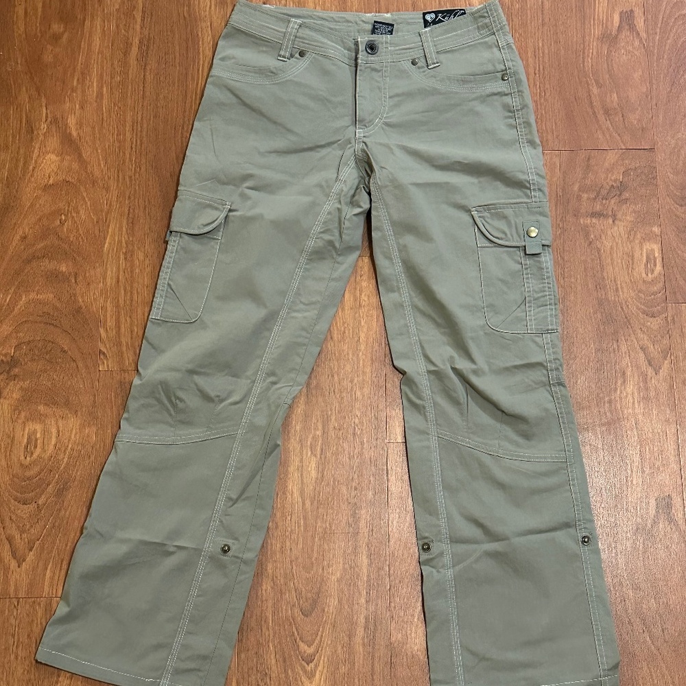 Kuhl Women’s Splash Roll-up Pant Moss Green Pants